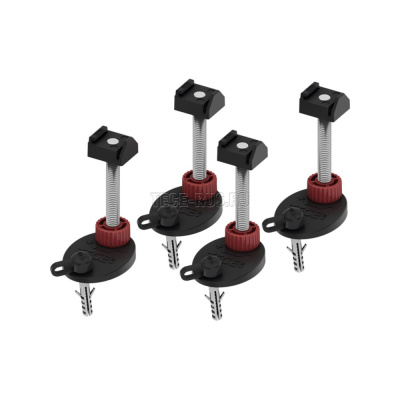 660004 Ножки TECE для дренажного канала 137-184мм 1комп.