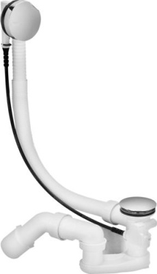 Слив перелив 40 50, мод. 616845 VIEGA Simplex д ванн павтомат (хром)