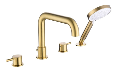 Smesitel_DON_dlya_vanny_i_dusha_na_bort_vanny_4_otv_s_dush_komplektom_mat_zoloto_53410_BRG